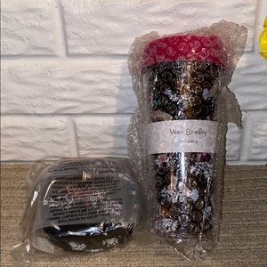 Vera Bradley Merry Mischief 2 piece set! NWT